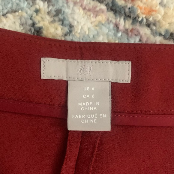 Brick colored H&M highwaisted pants - Picture 5 of 5